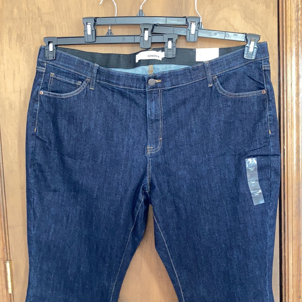 Sonoma bootcut jean no gap waistband shape retention 28W - Picture 5 of 17